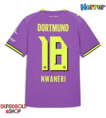 Borussia Dortmund Ethan Nwaneri #18 Tredje trøje 2026-27 Kort ærmer Borussia Dortmund Ethan Nwaneri #18 Tredje trøje 2026-27 Kort ærmer